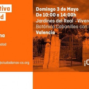 Carpa Informativa Ciudadanos. Domingo, 3 de mayo