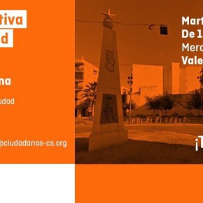 Carpa Informativa Ciudadanos. Martes, 12 de mayo en el mercadillo de Nazaret