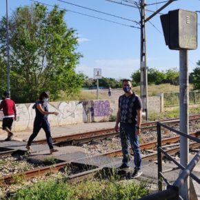 Burjassot solicitará a FGV mejores accesos peatonales en la estación de Canterería a petición de Ciudadanos